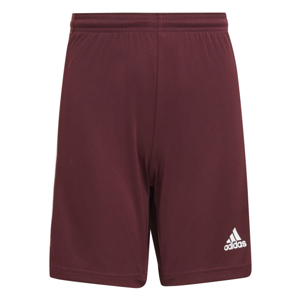 Youth Squadra Shorts - Team Maroon 2/White - Konstruct
