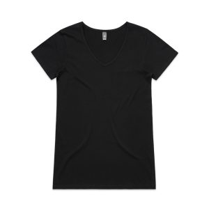 Wo's Bevel V Neck Tee | 4010S