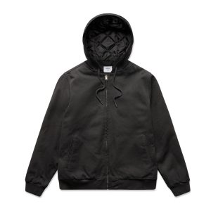 Canvas Bomber Hood Jacket | 5532