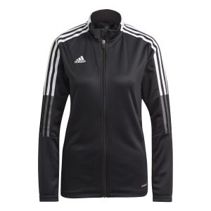Tiro Womens Track Jacket - Black/White
