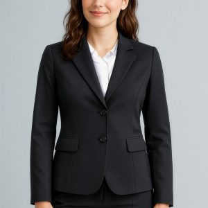 Cool Stretch Womens 2 Button Mid Length Jacket